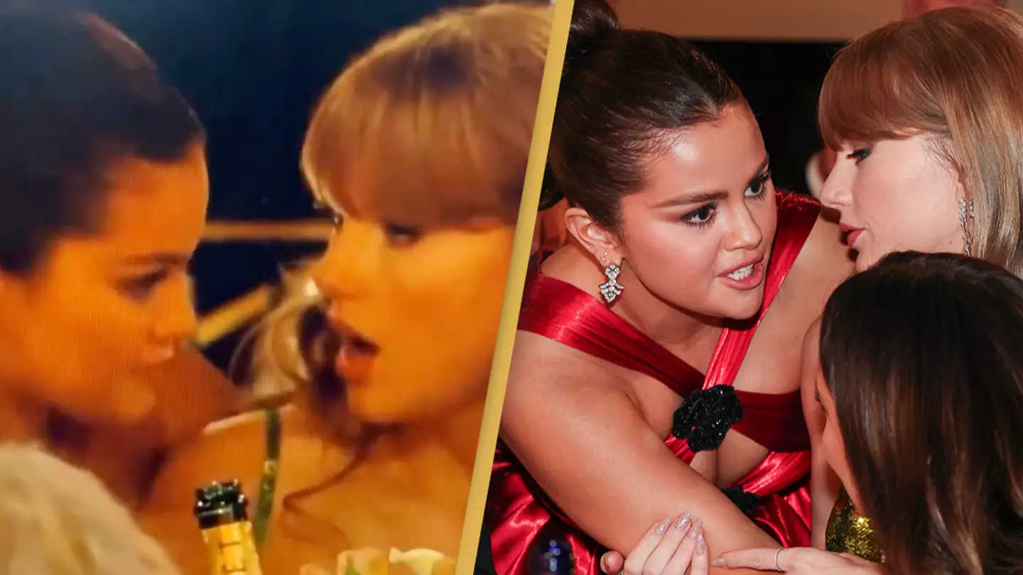 Selena Gomez's reps address viral Golden Globes clip after fans try to work out what she said to Taylor Swift