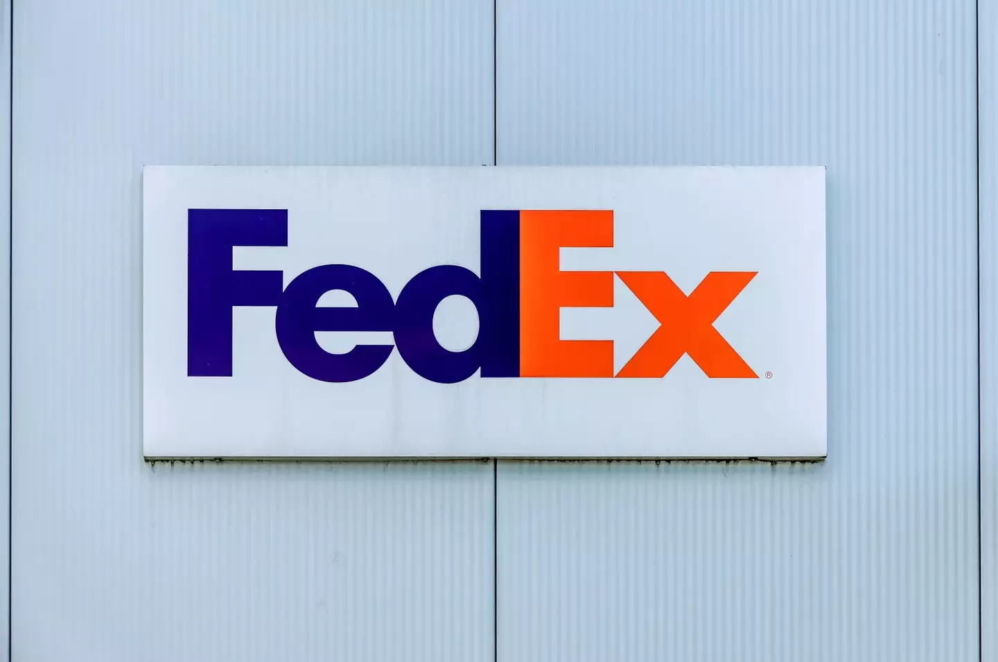 The seven-year-old's parents are suing FedEx.