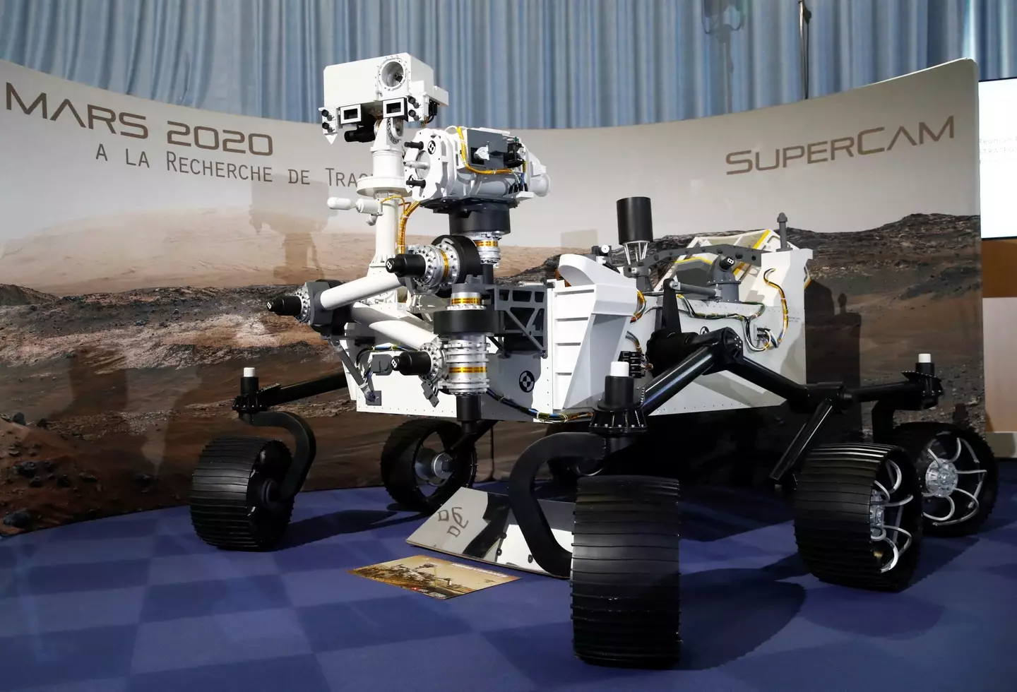 NASA's Perseverance rover has made a 'one-of-a-kind' discovery (STEPHANE MAHE/POOL/AFP via Getty Images)