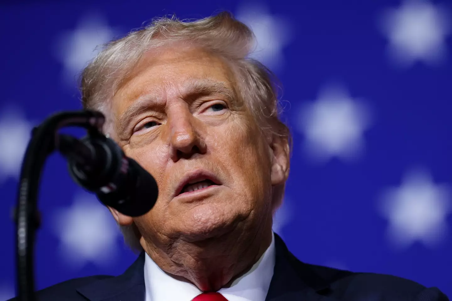 People on social media have condemned Trump for his speech (Alex Wong/Getty Images)