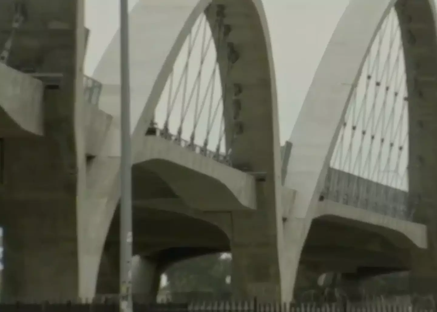 Anthony Luna died after falling from the bridge.