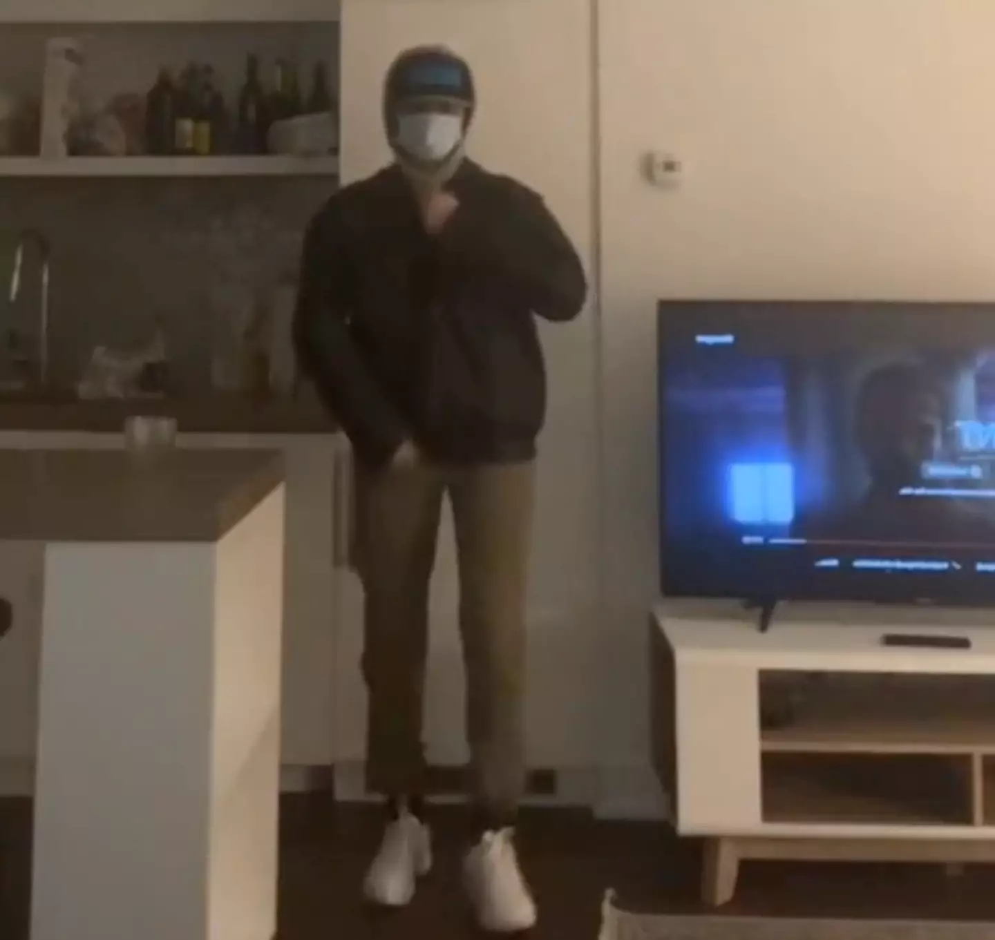 Tia said she felt safer when she dressed as a man.