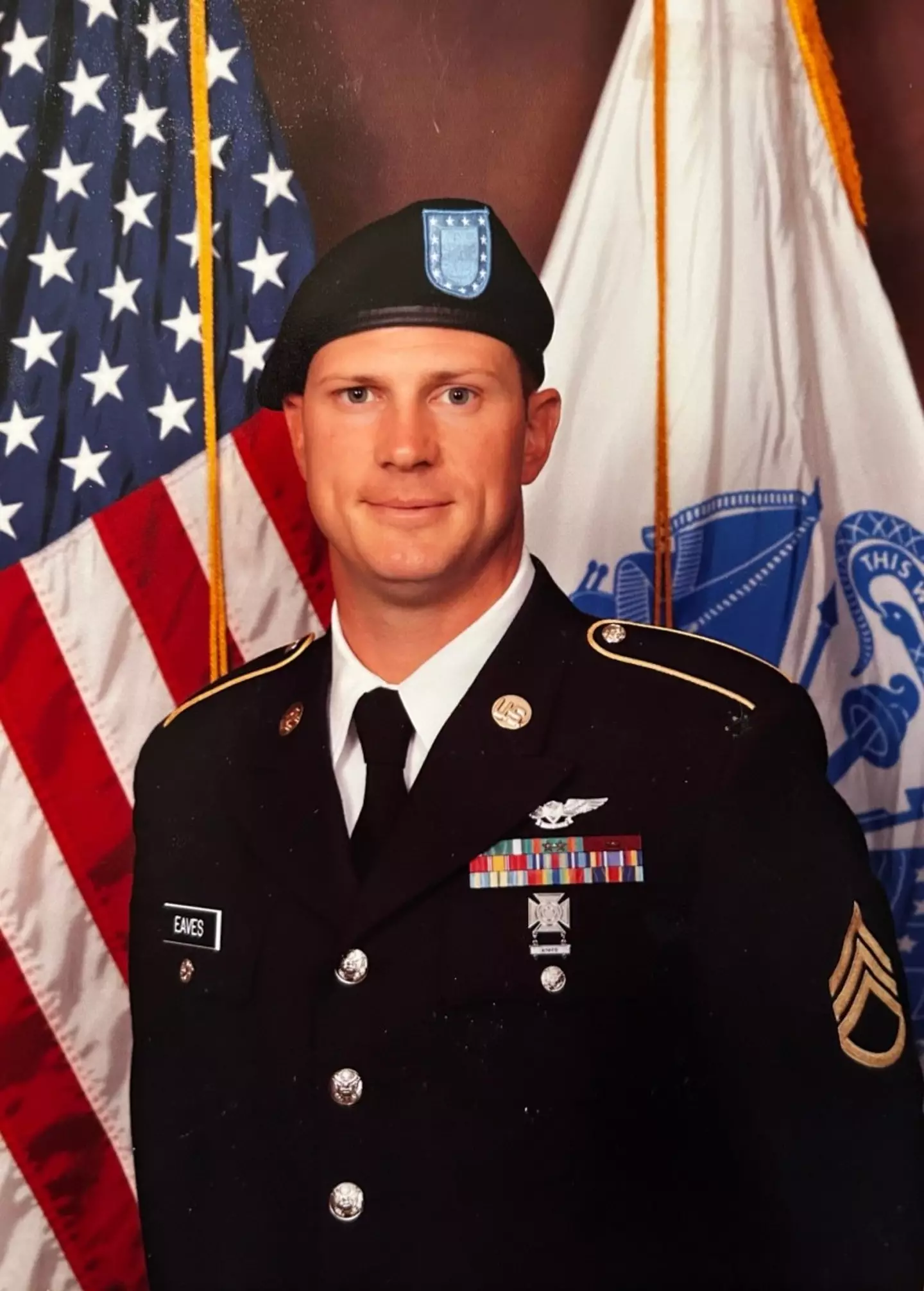Chief Warrant Officer 2 Andrew Loyd Eaves is one of the soldiers who was onboard the Blackhawk helicopter (The US Army)