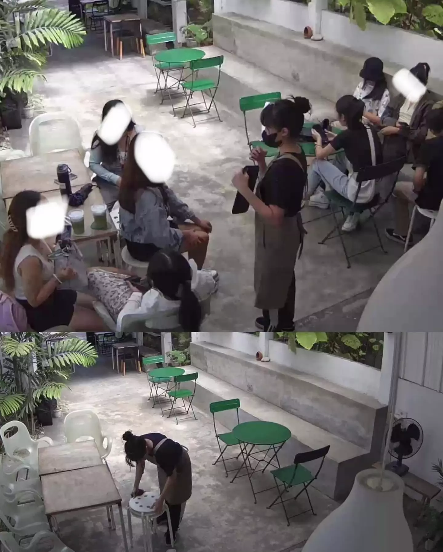 SLO BAR Cafe asked a group of students to leave who'd taken up three tables but only ordered two drinks.