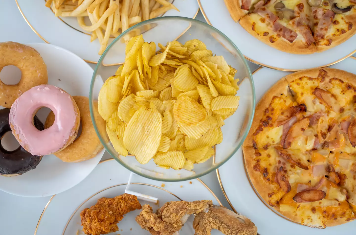 The 'western diet' wasn't the most healthy of food consumed in the West (Getty Stock Image)