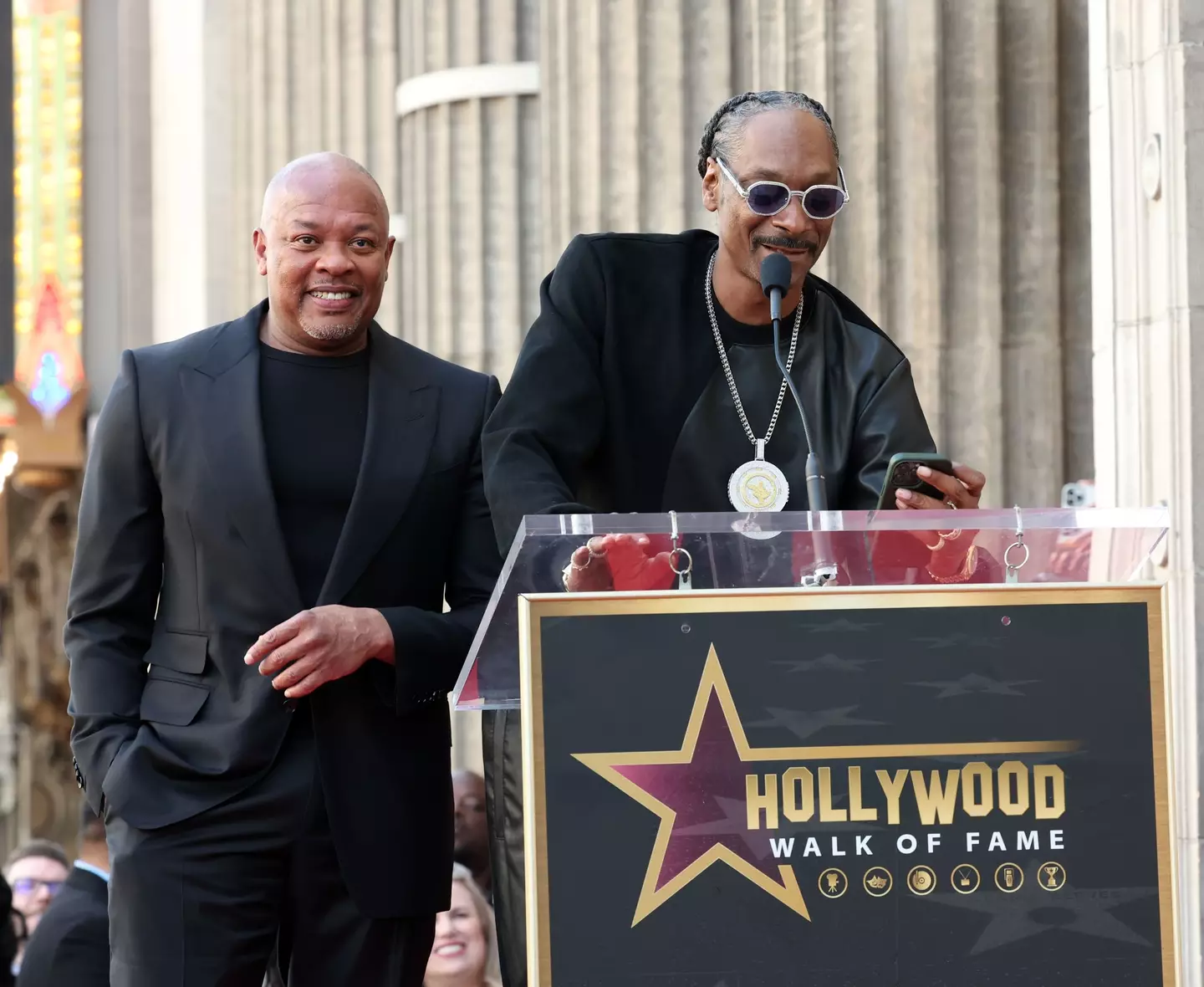 Snoop Dogg gave a touching tribute to Dr. Dre.