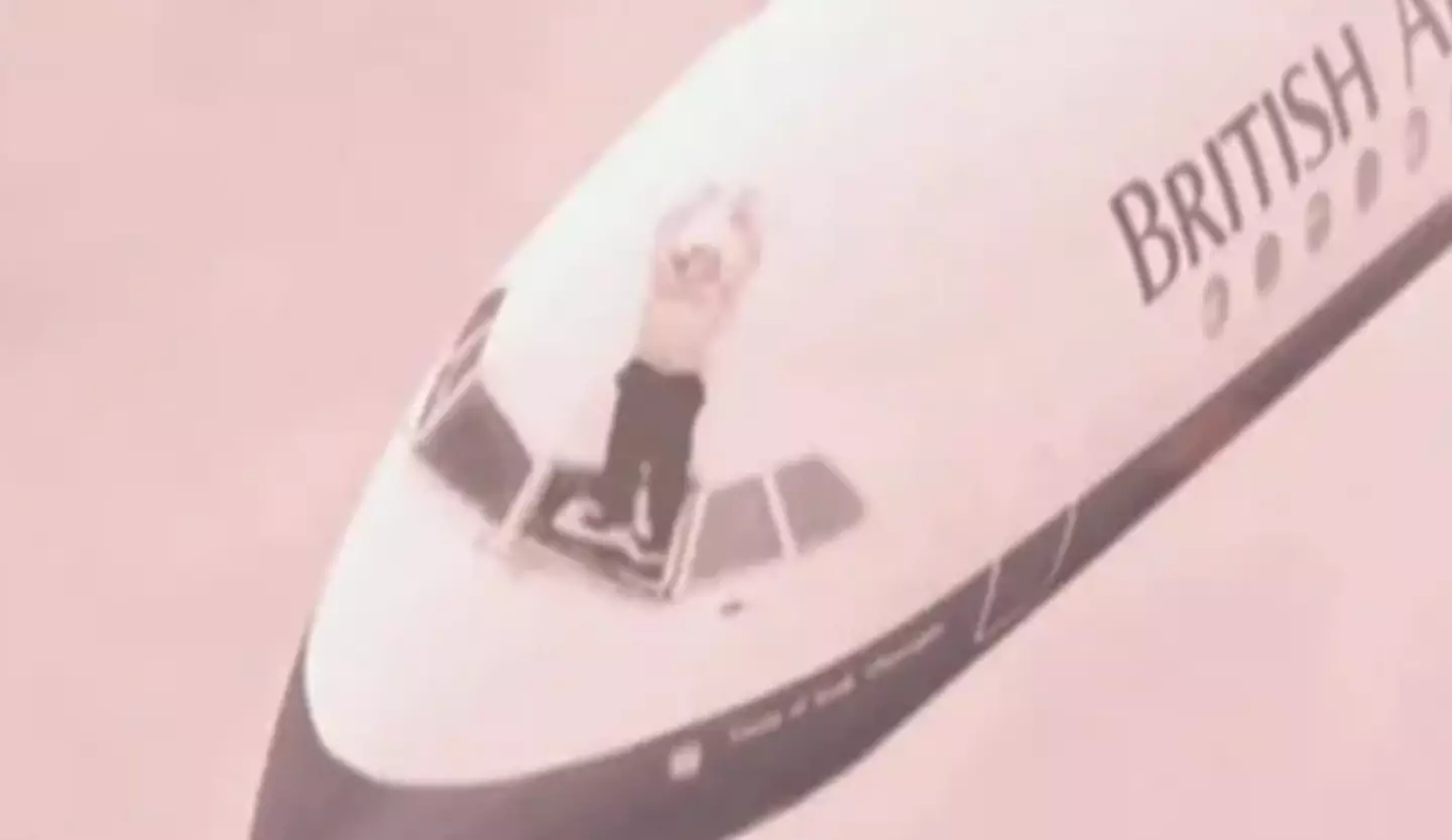 A reconstruction of the incident.