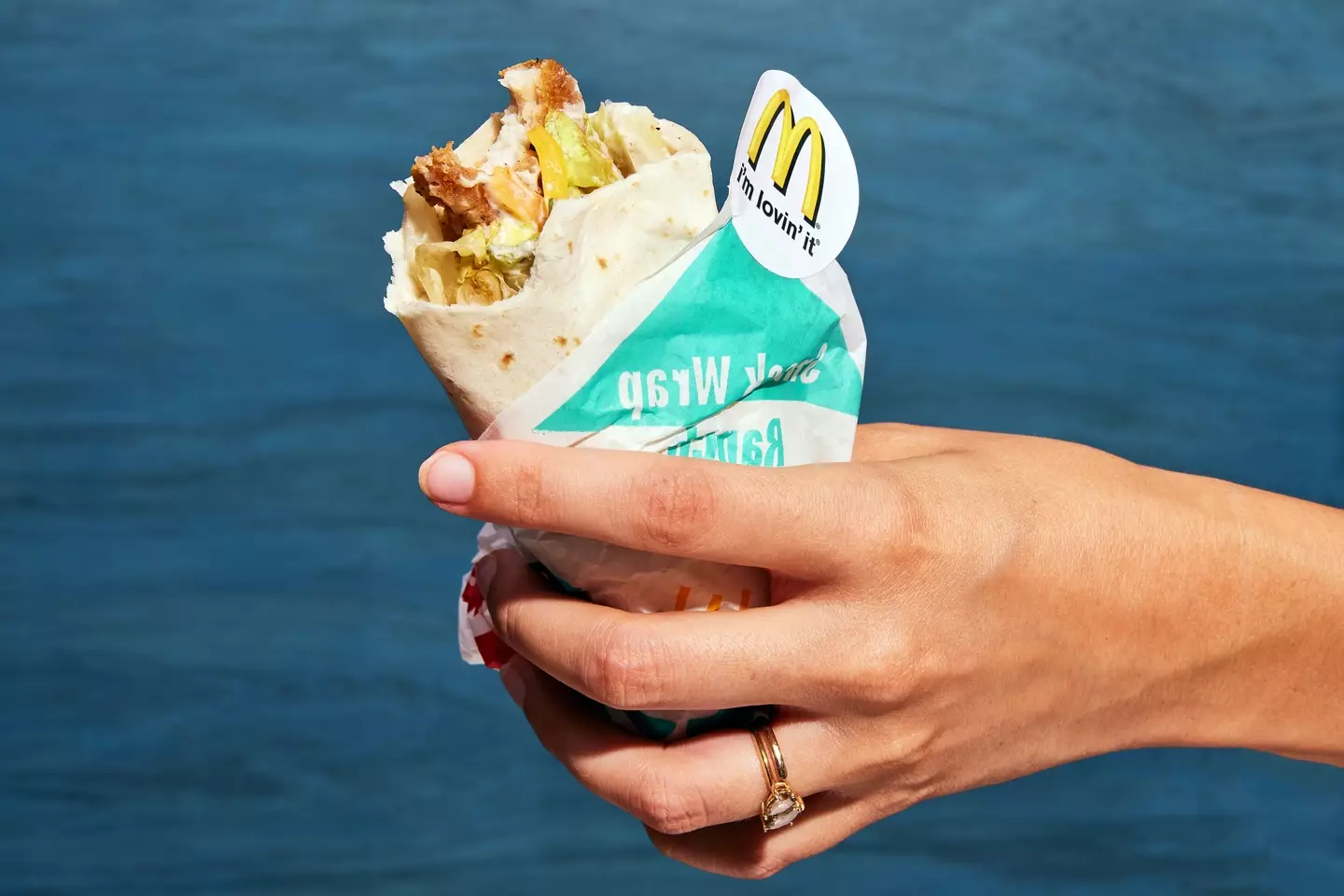 The McDonald's Snack Wrap won the CEO's fast food tournament (Justin Tsucalas/The Washington Post via Getty Images)