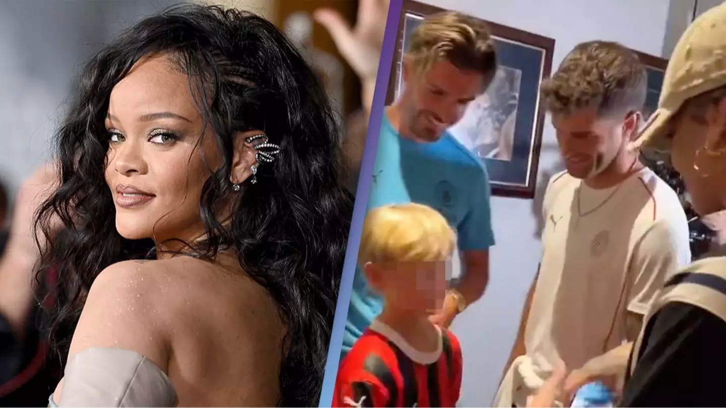 People stunned after boy doesn’t recognize Rihanna and asks her to take picture for him
