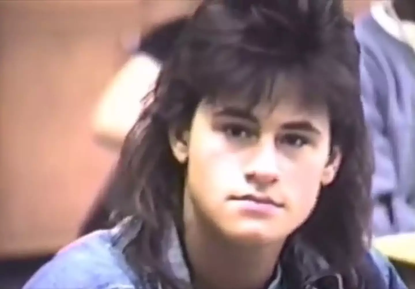 The students were filmed in their classroom in 1989.