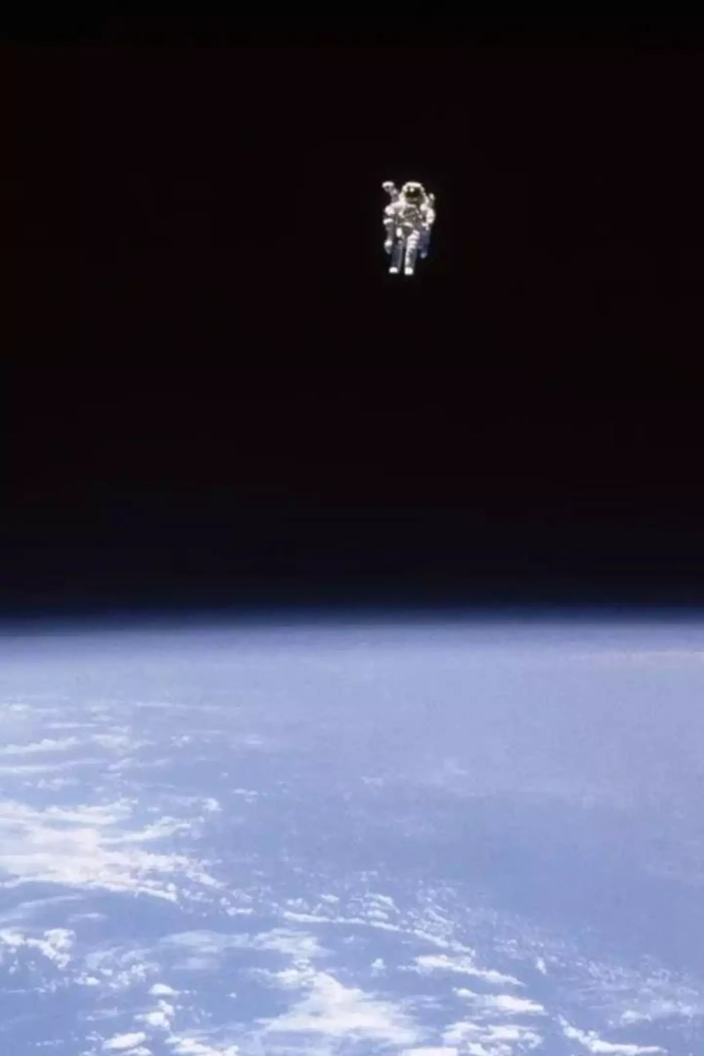 Nasa gave the picture the moniker as the 'most terrifying space photo'. (Nasa)
