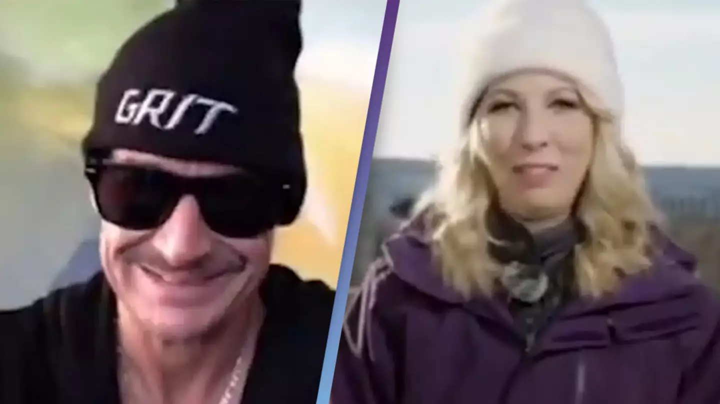 Kid Rock leaves 'sexy' reporter speechless as he awkwardly attempts to hit on her during live interview