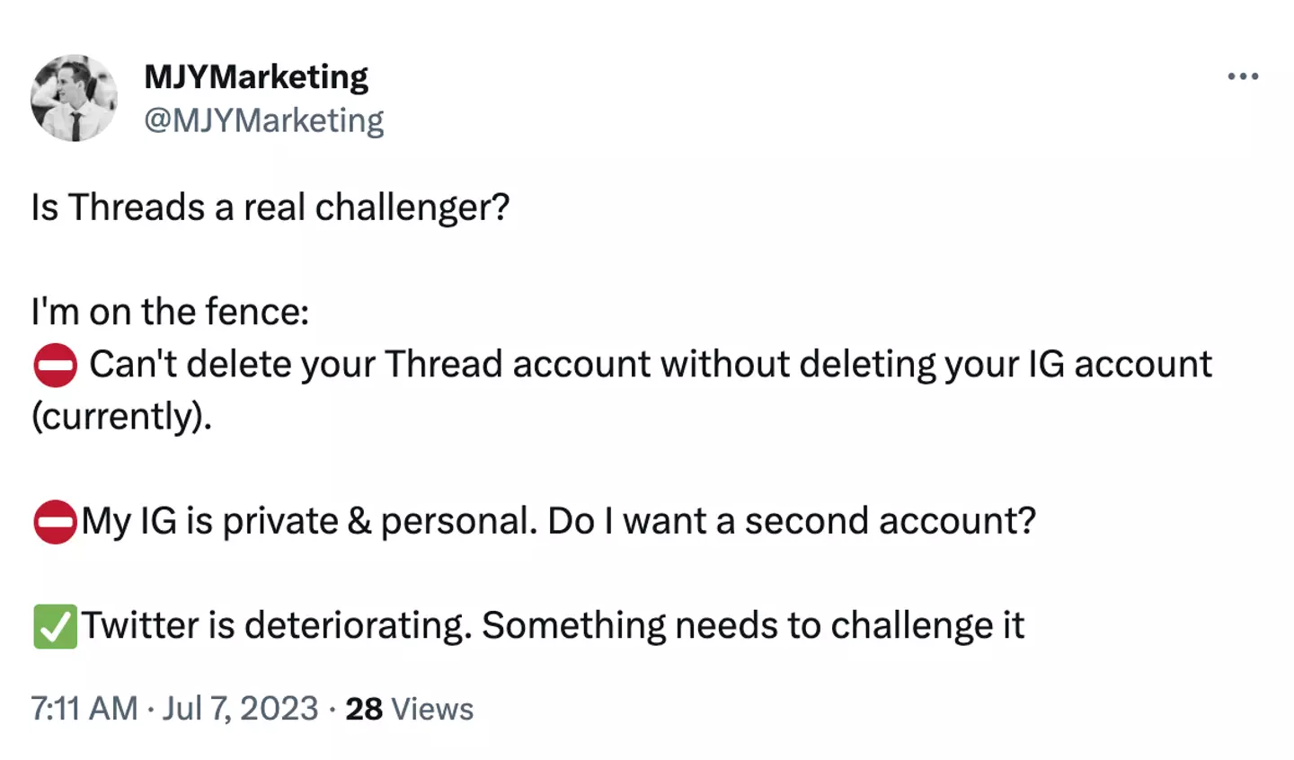 Others highlighted the pros and cons of the new app.