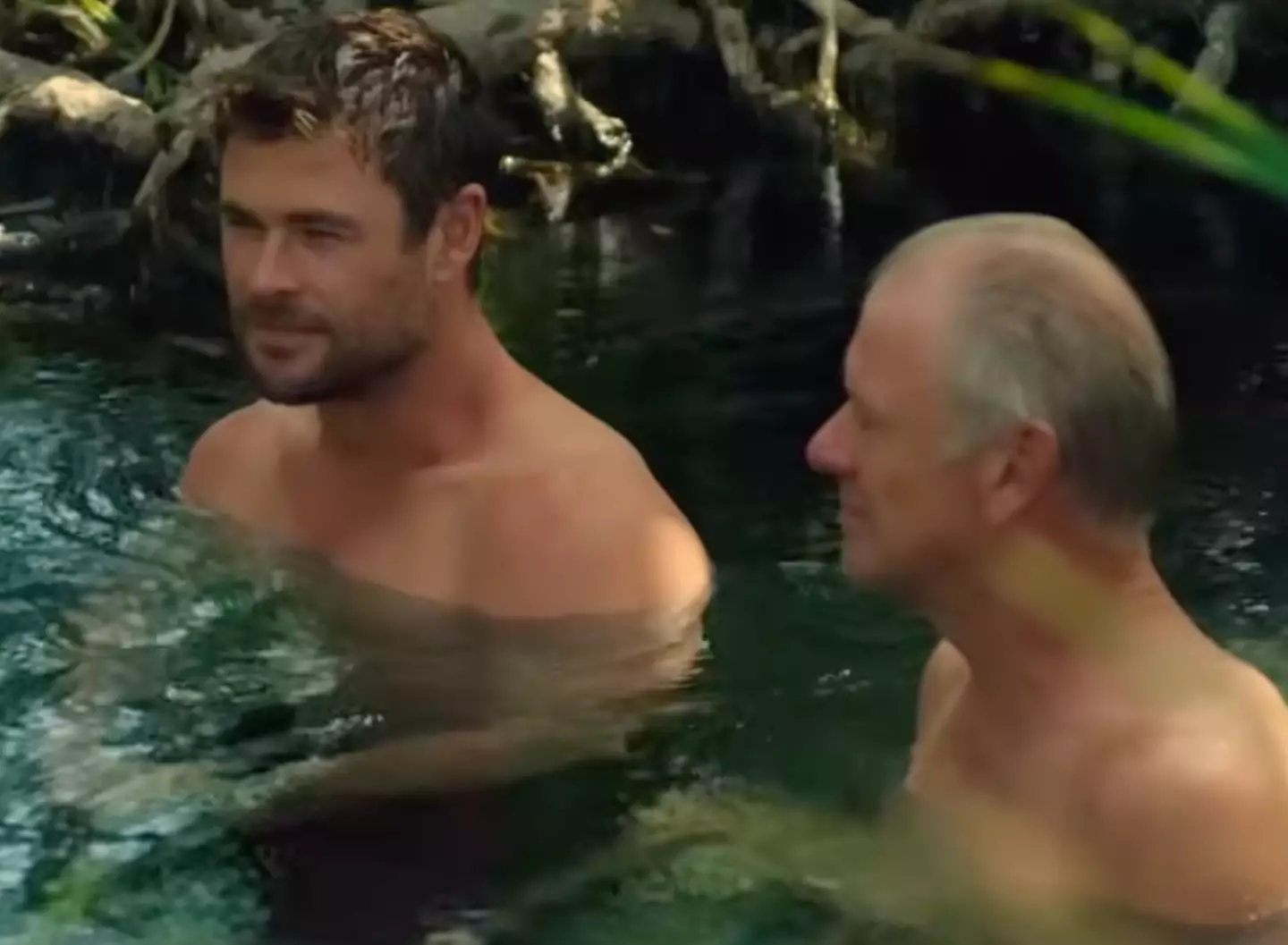 Chris said right now he is focussed on his father's health (National Geographic)