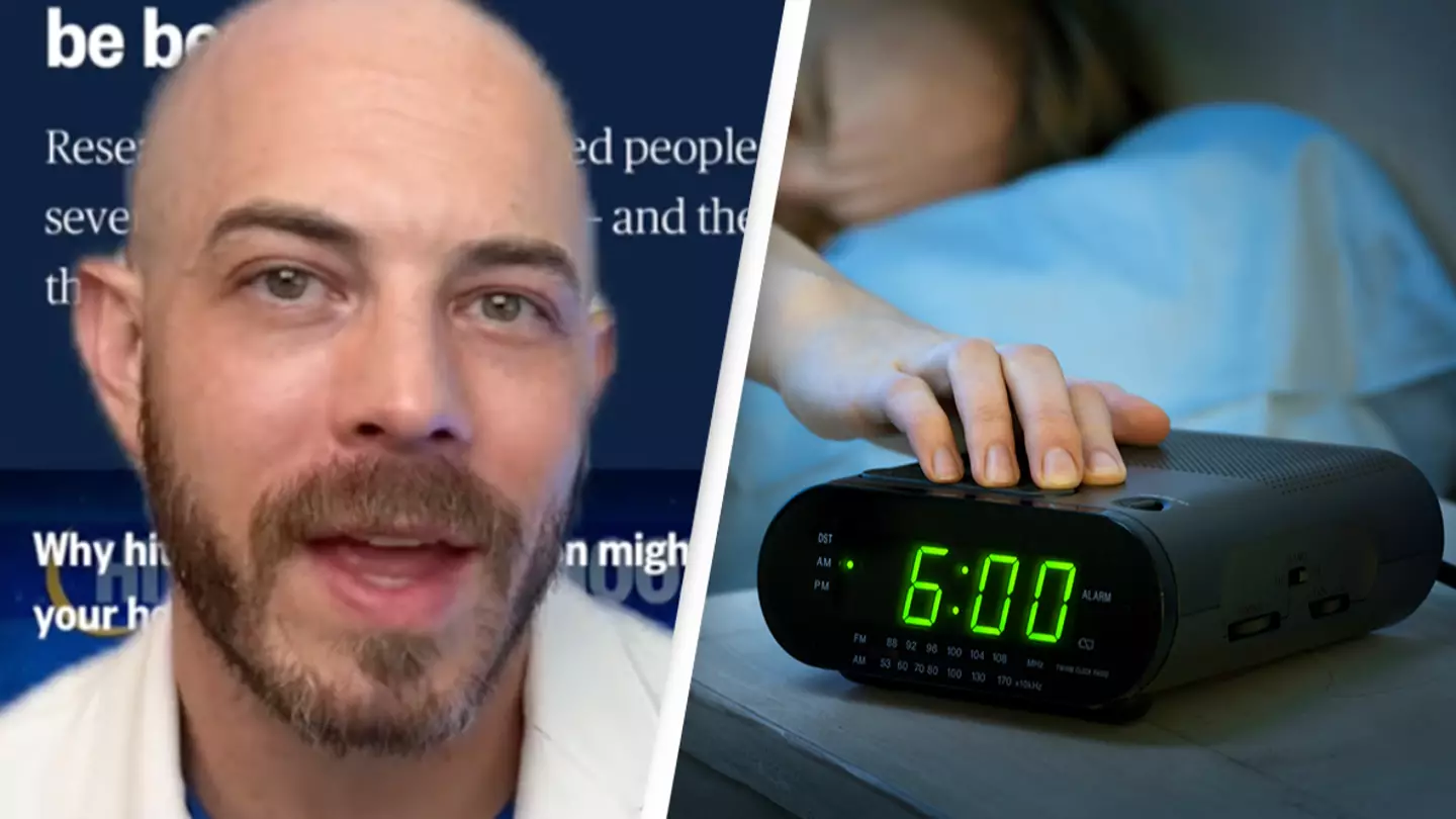 Sleep expert explains why you should hit the snooze button when waking up