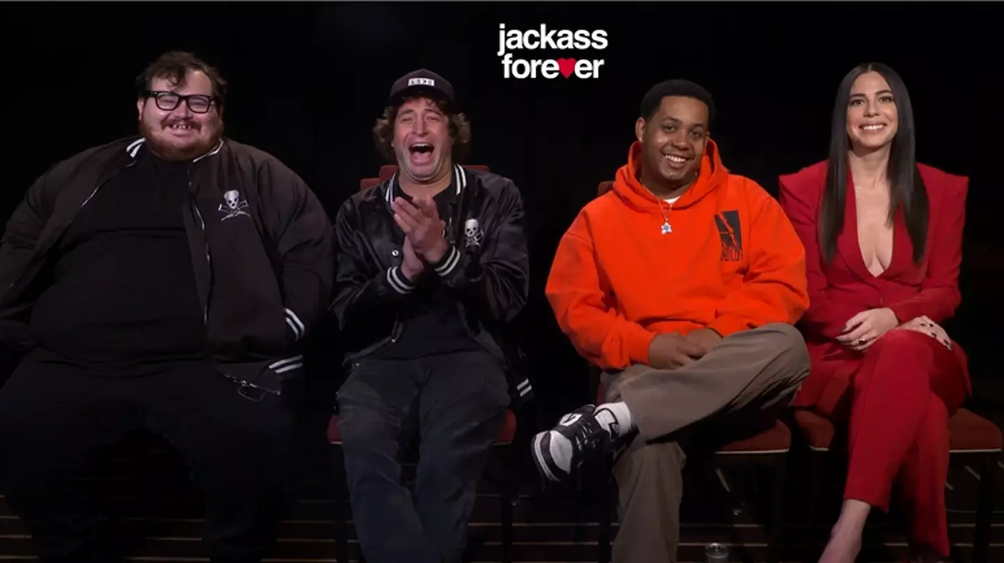 The new stars of Jackass Forever. (Paramount Pictures/UNILAD)