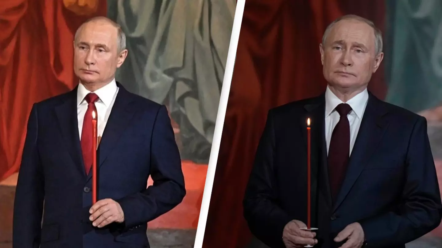 Russia Accused Of Faking Putin's Easter Appearance