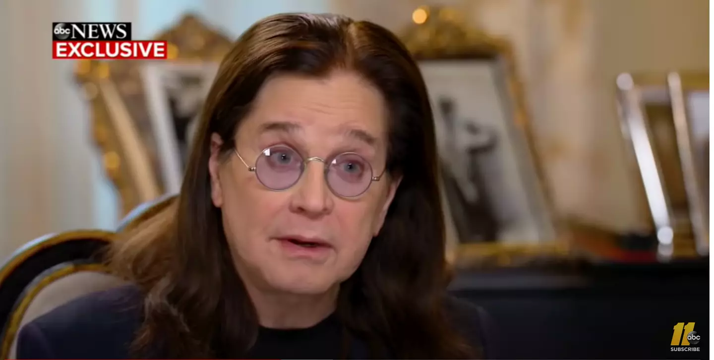 Ozzy Osbourne was diagnosed with Parkinson's in 2020.