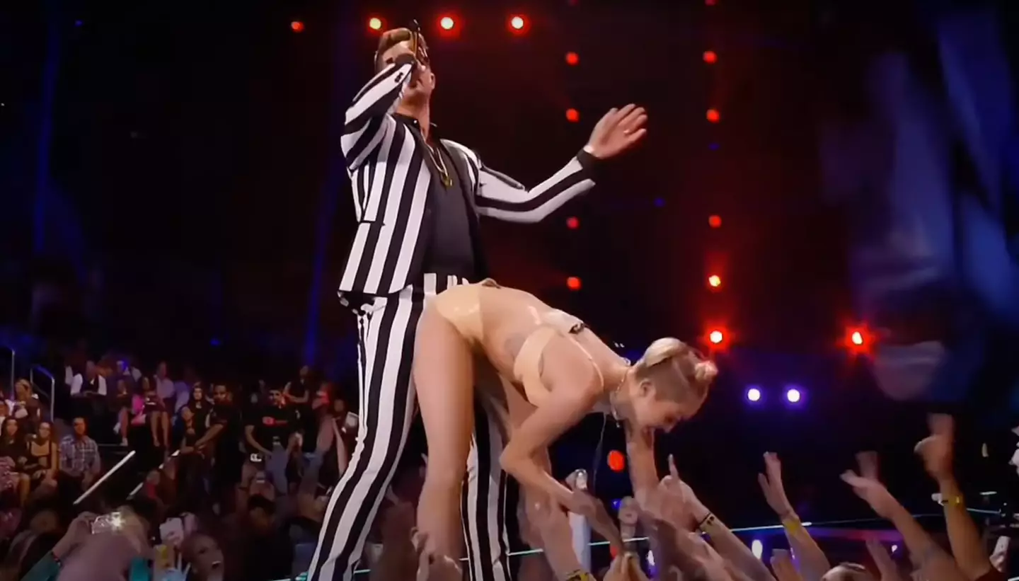 Miley's 2013 MTV VMAs performance went viral.