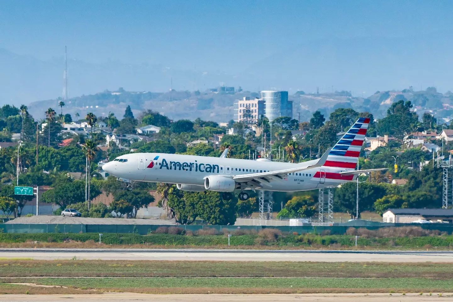 The incident took place on an American Airlines flight.