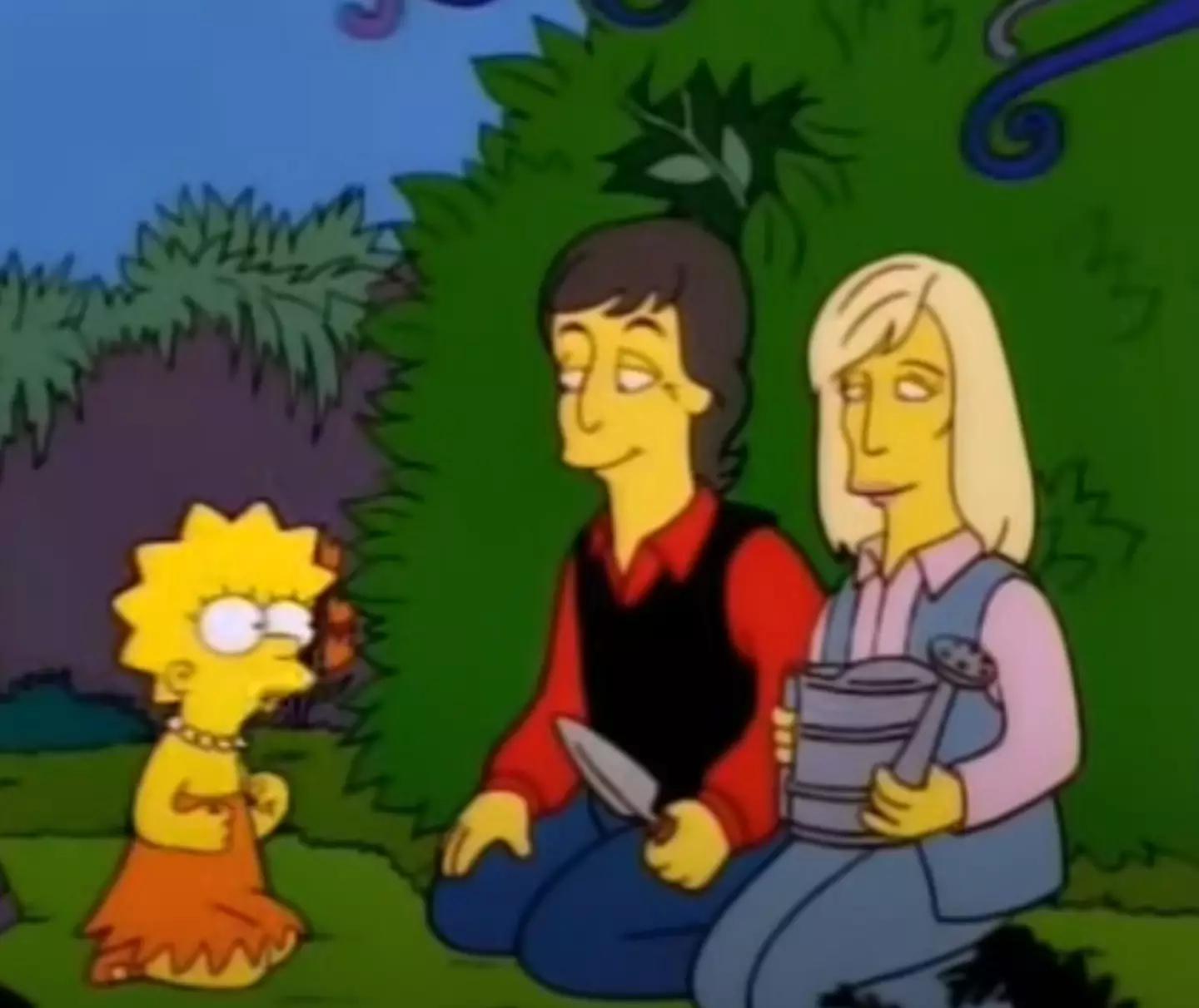 McCartney has said the showrunners have kept their word on keeping Lisa vegetarian(Disney)
