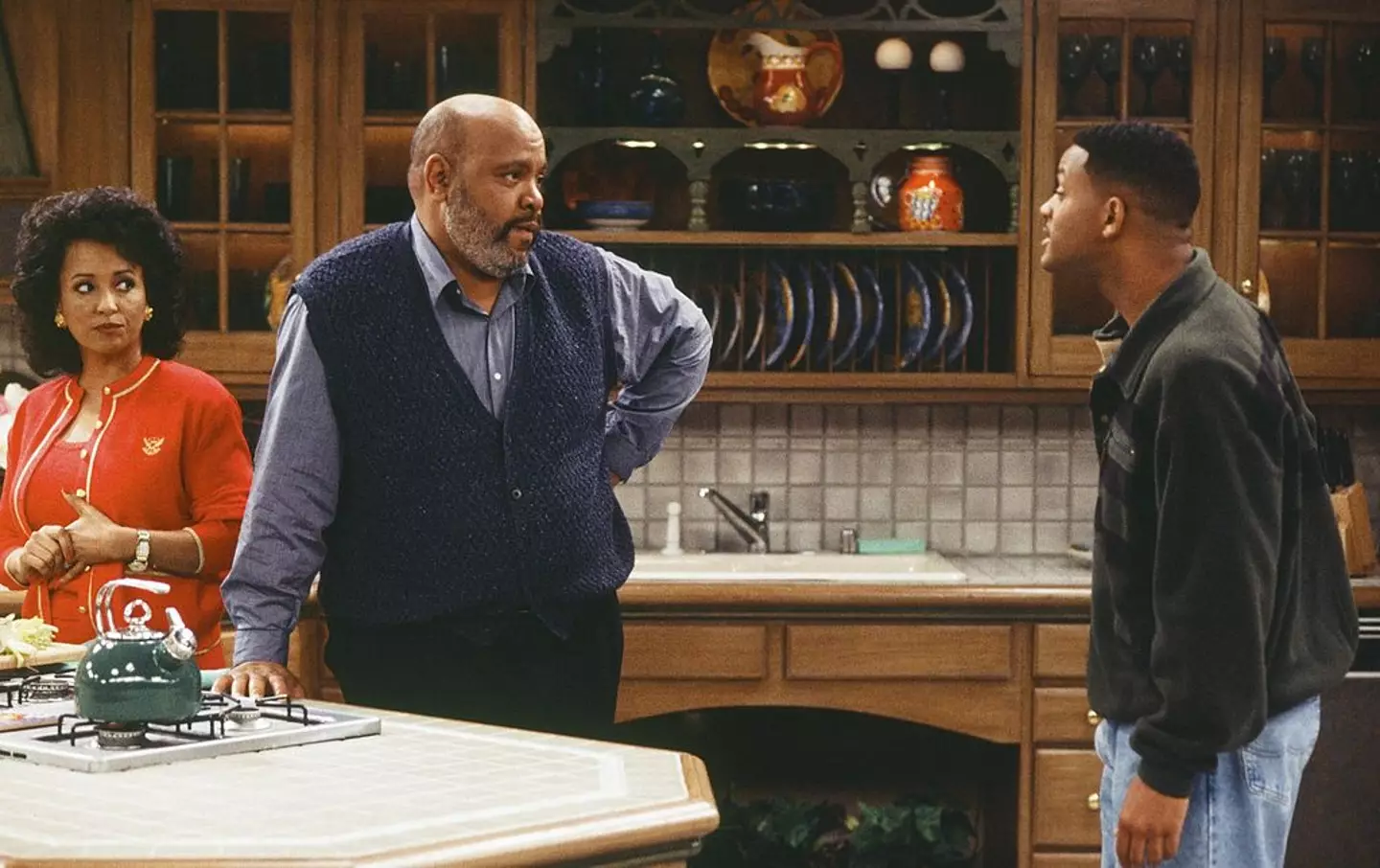 James Avery (center) played Uncle Phil (Chris Haston/NBCU Photo Bank)
