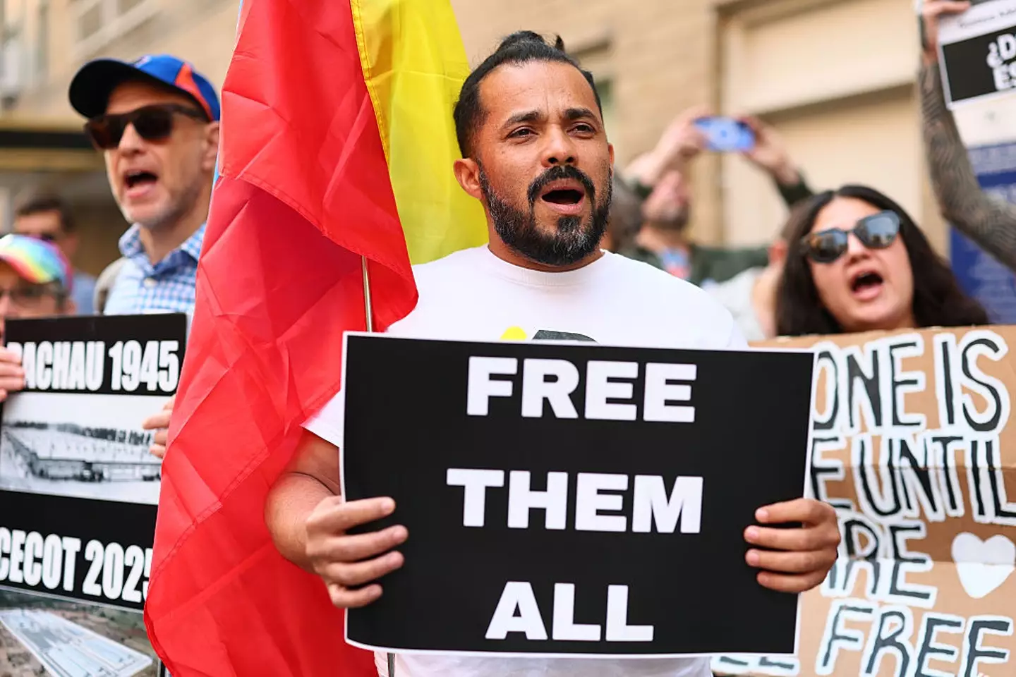 Trump has been ordering 'the largest deportation in American history' (Michael M. Santiago/Getty Images)