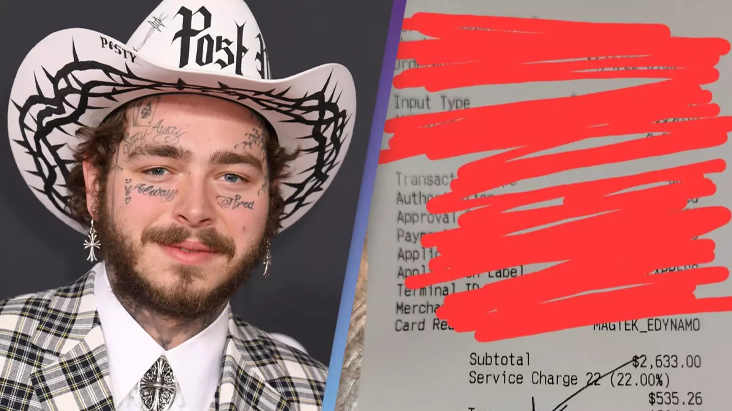 Server blown away after Post Malone leaves the ‘biggest tip of their life’