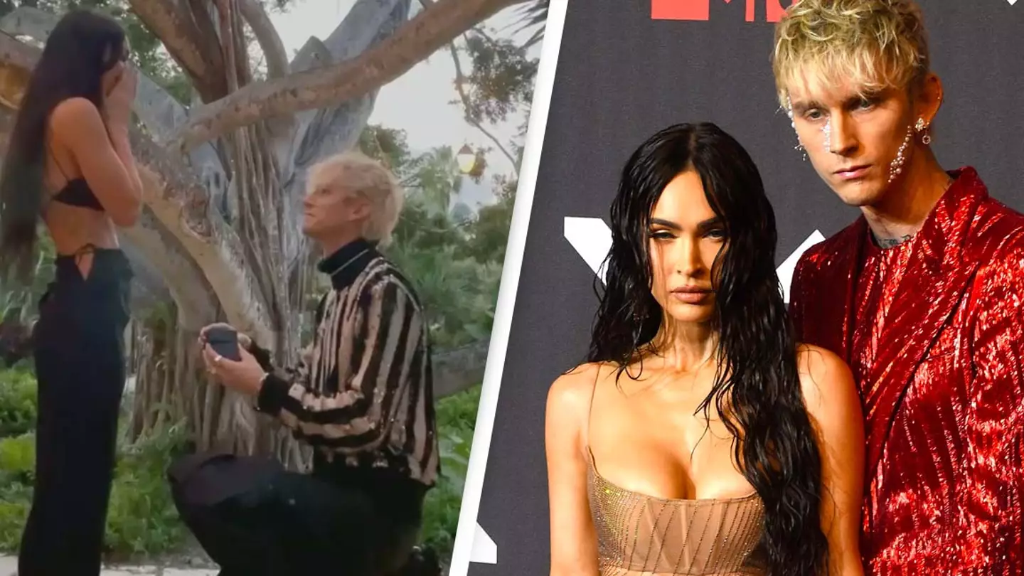 Machine Gun Kelly's Engagement Ring For Megan Fox Called Abusive