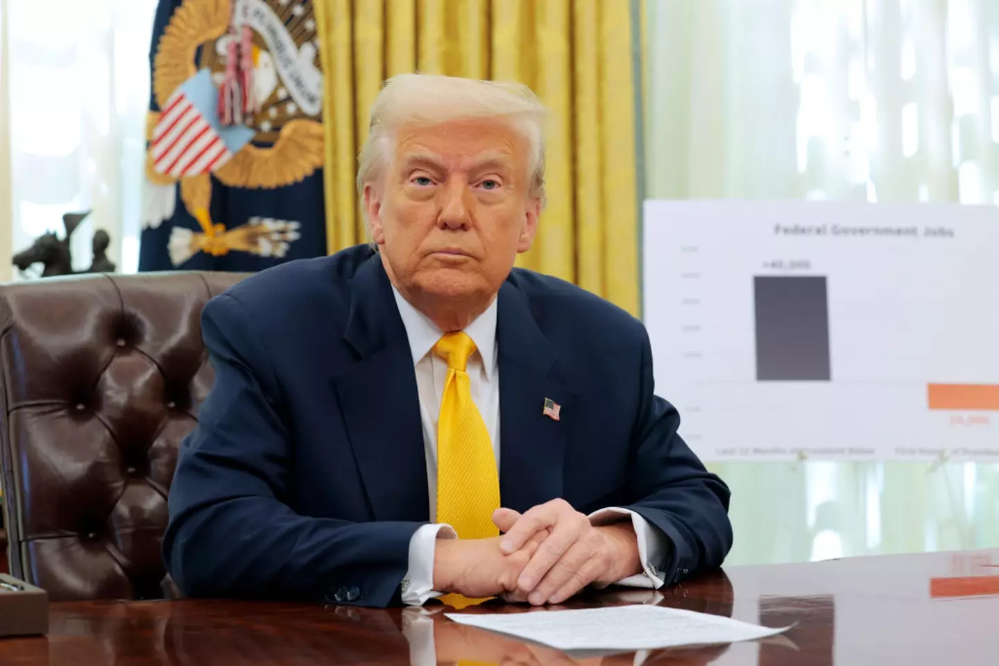 Donald Trump threatened to double Canada's tariffs (Anna Moneymaker/Getty Images)