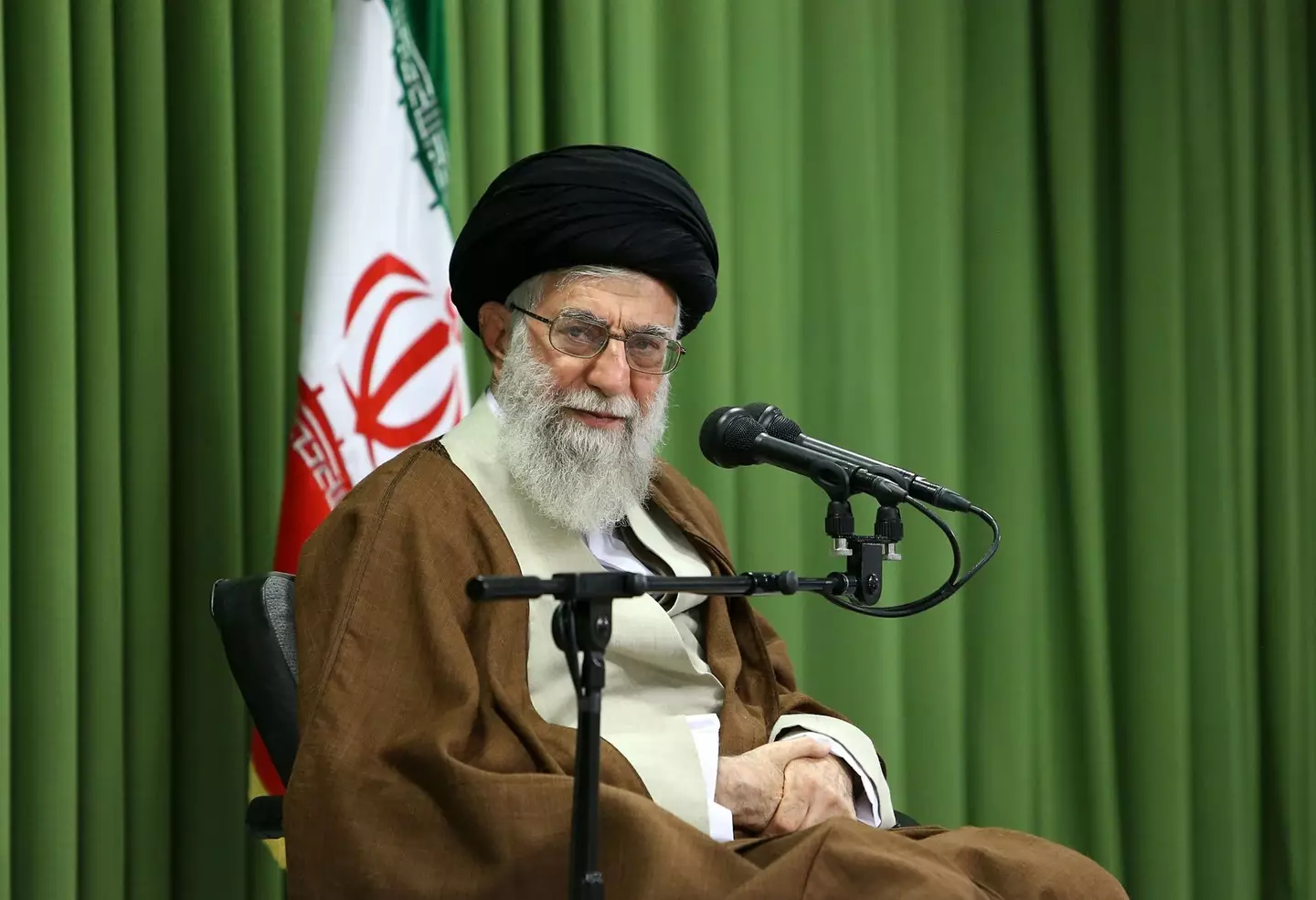 He has served as the second Supreme Leader of Iran since 1989 (Iranian Leader's Press Office - Handout/Anadolu Agency/Getty Images)