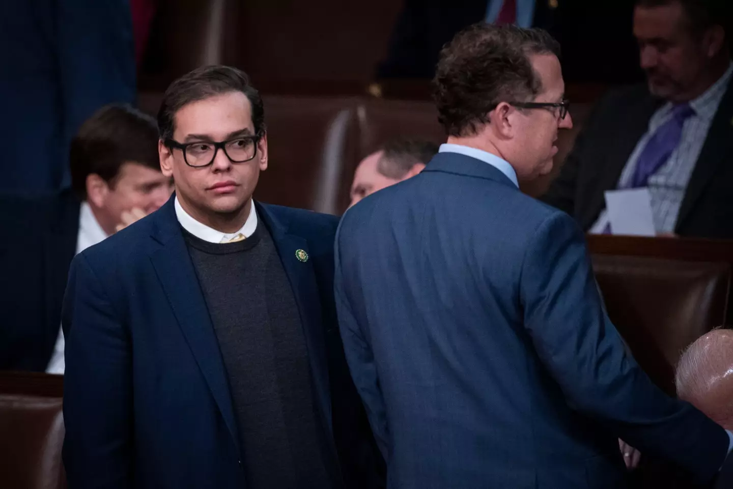 Republican Representative George Santos.