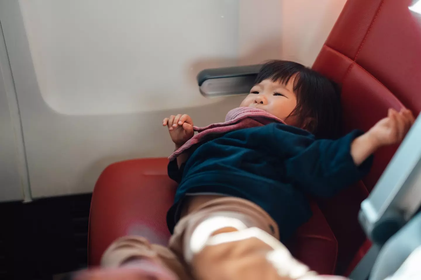 Would you lock someone else's child in a toilet if they were upset on a plane? (Getty stock image)