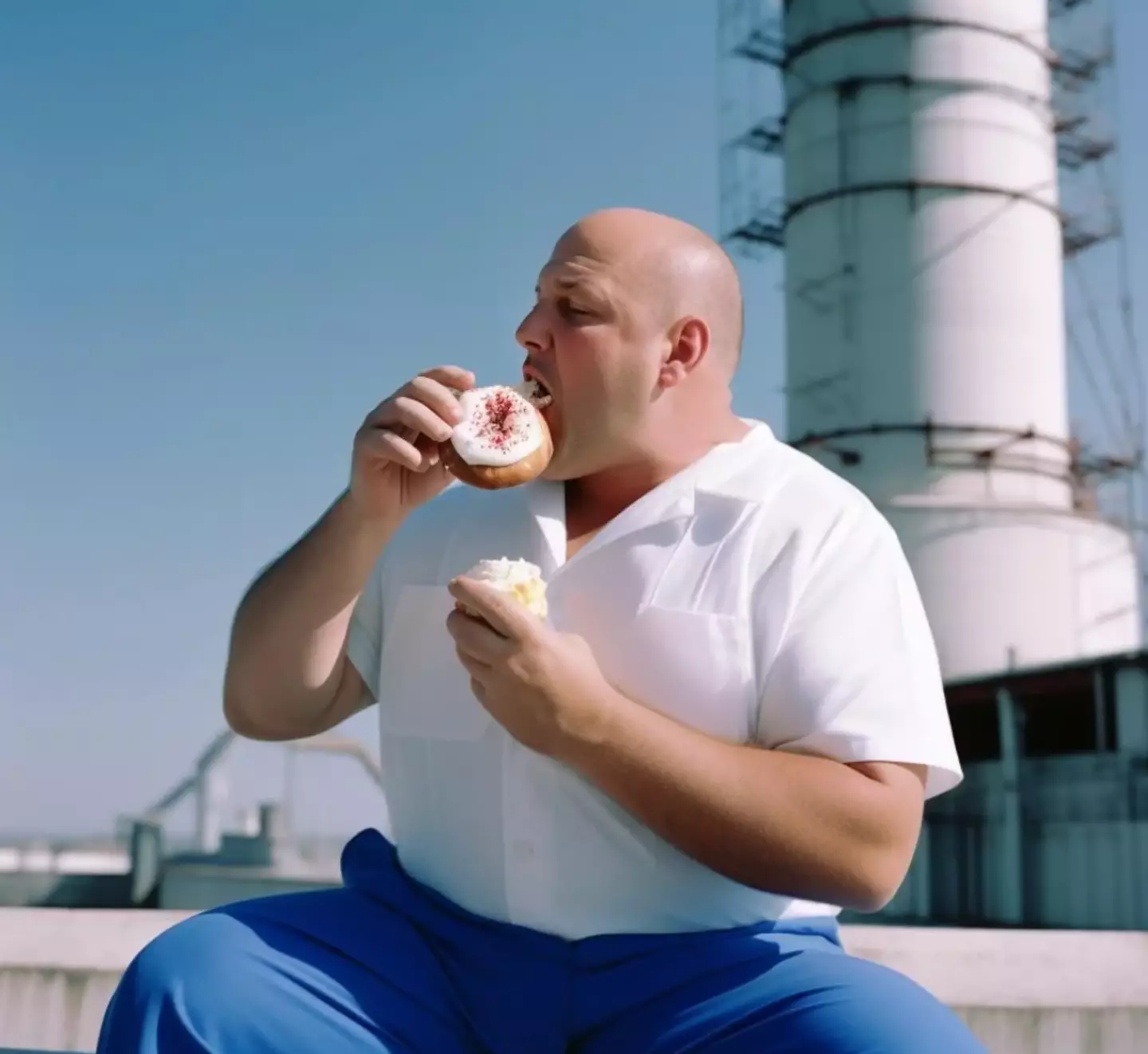 Homer Simpson in real life.