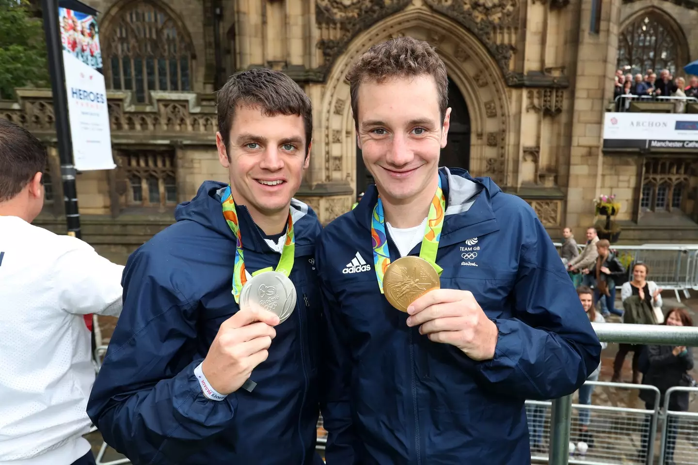 Jonny and Alistair Brownlee are both Olympic medallists.
