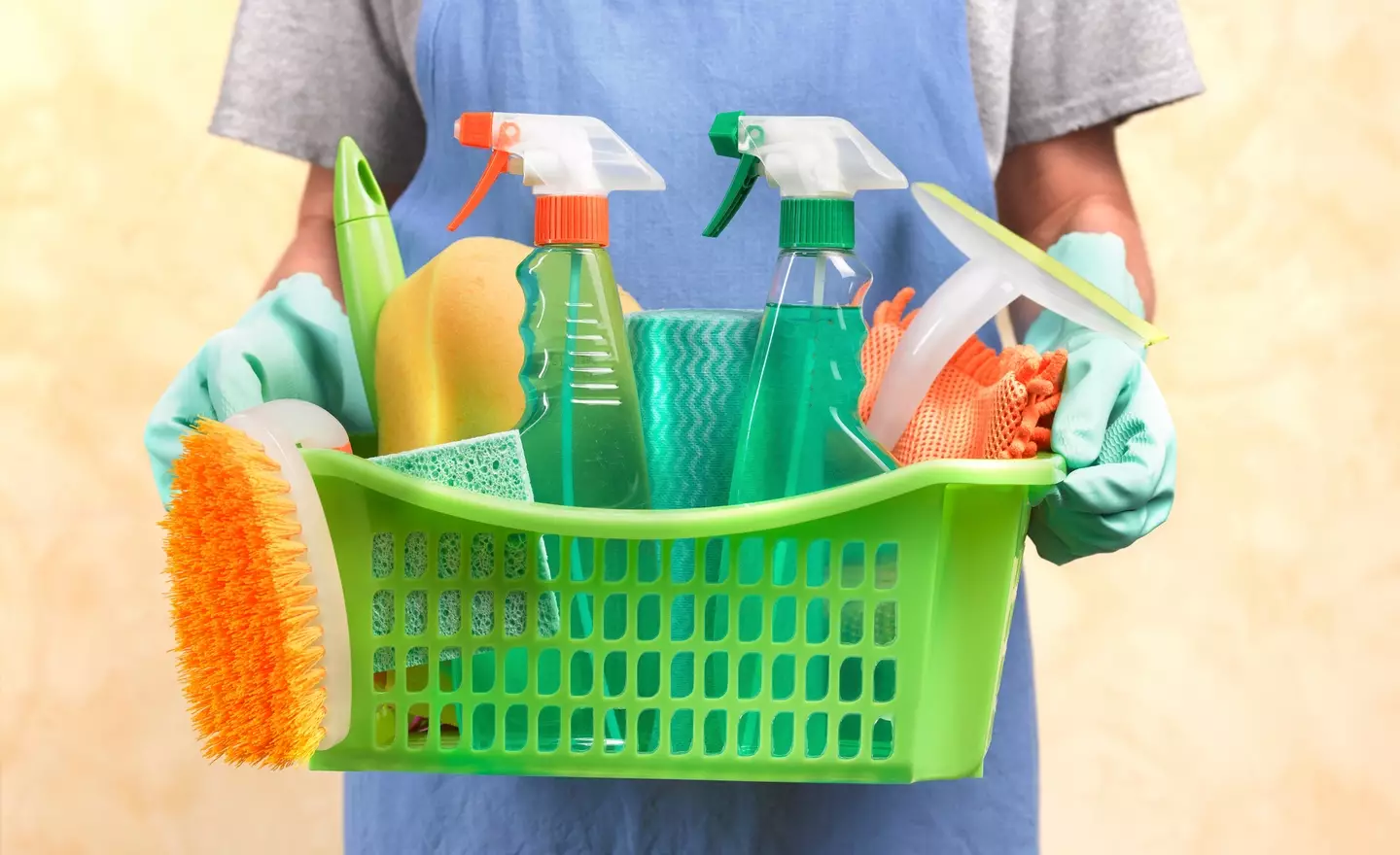 Some household cleaning supplies contain DEHP (Peter Dazeley/Getty Images)