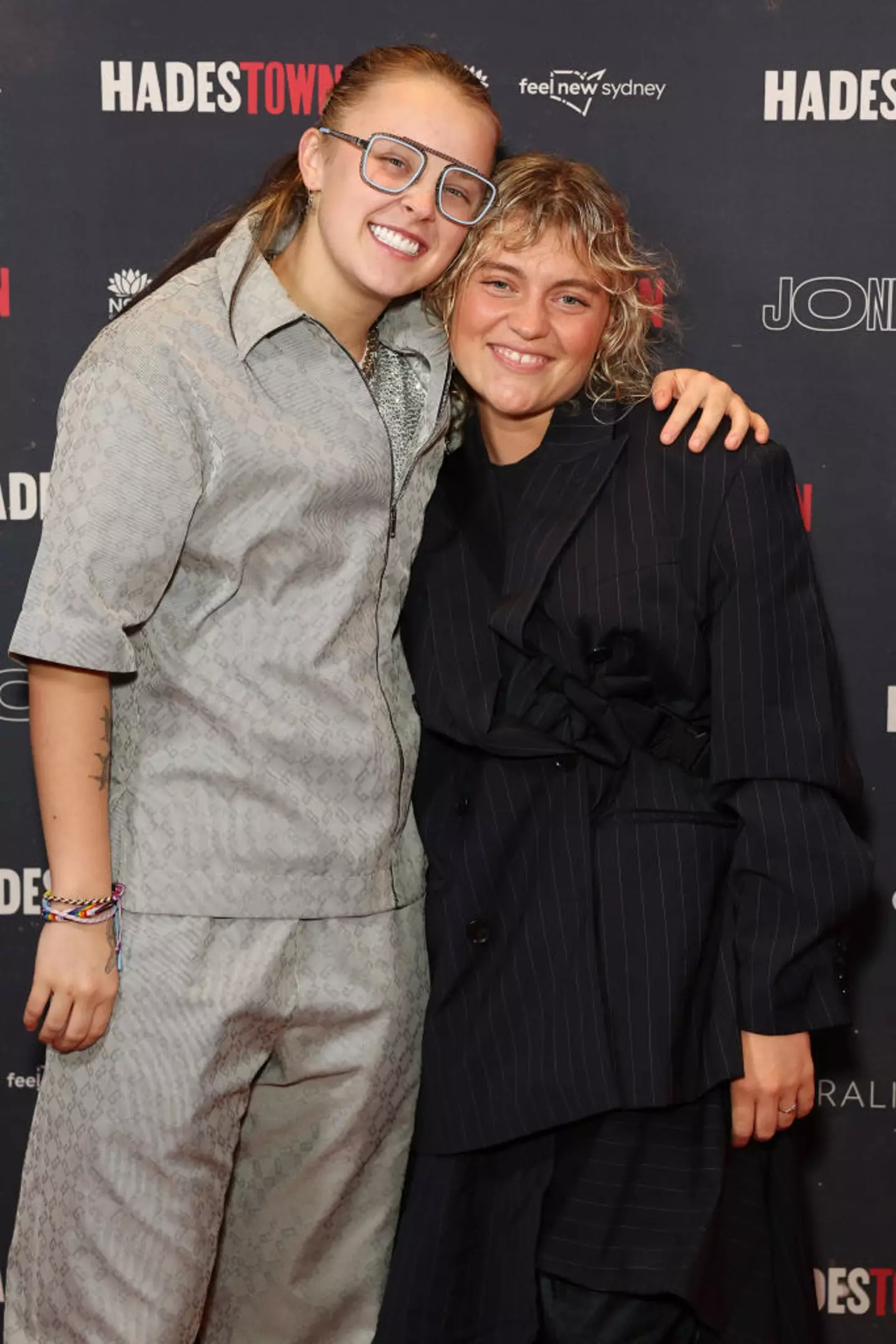 Siwa and Ebbs pictured in February (Don Arnold/WireImage)