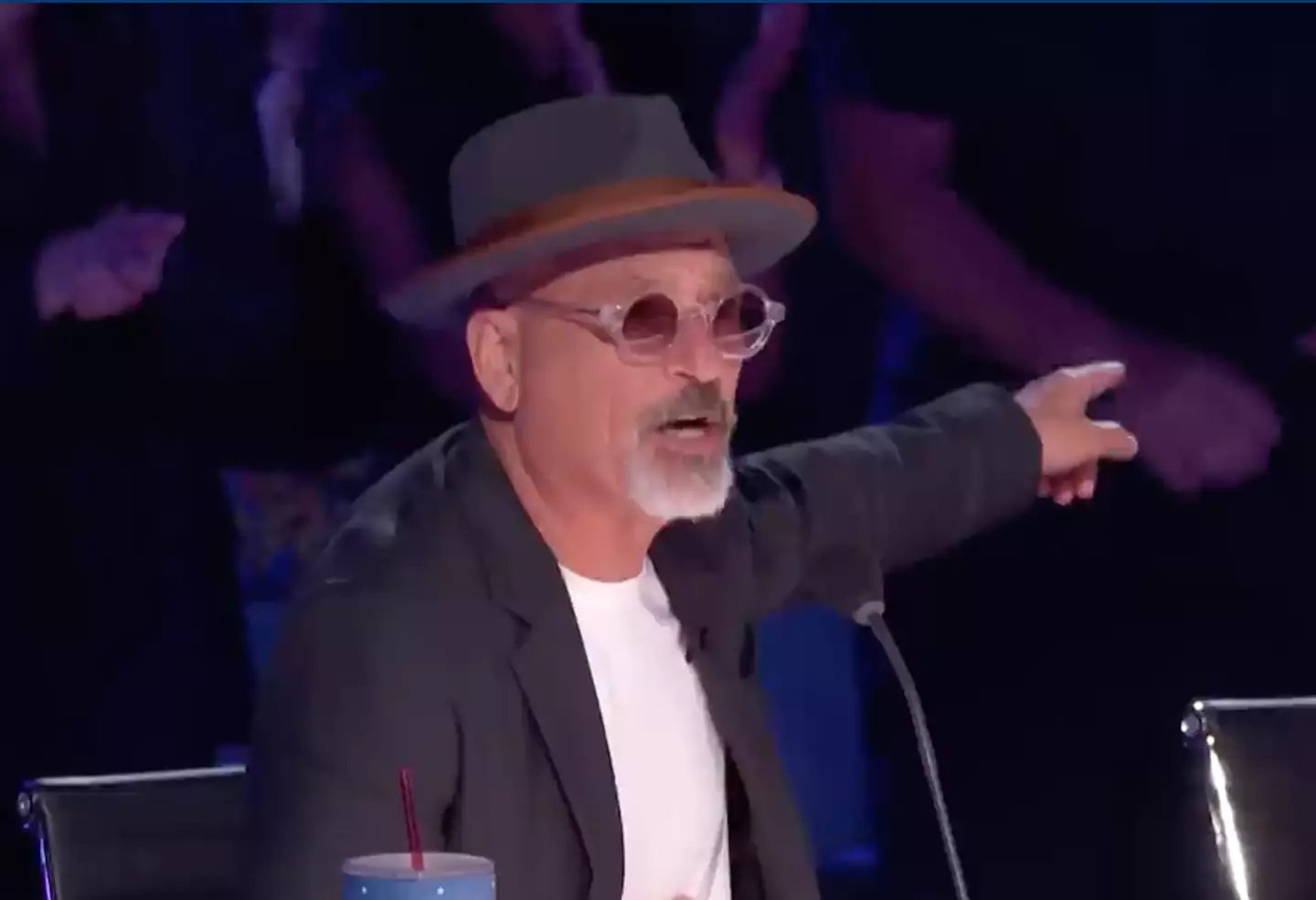 Howie Mandel made the joke after watching an act.