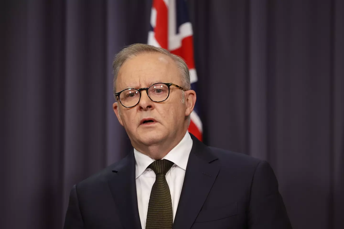 A vehicle believed to belong to one of the alleged gunman also contained explosives (Hilary Wardhaugh/Getty Images)