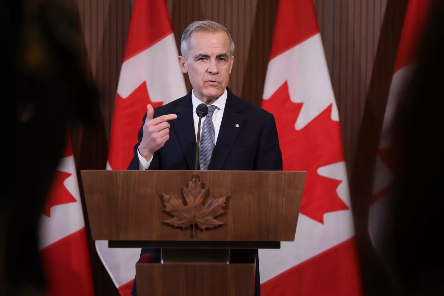 The Canadian prime minister has sent a clear message (David Kawai/Bloomberg via Getty Images)