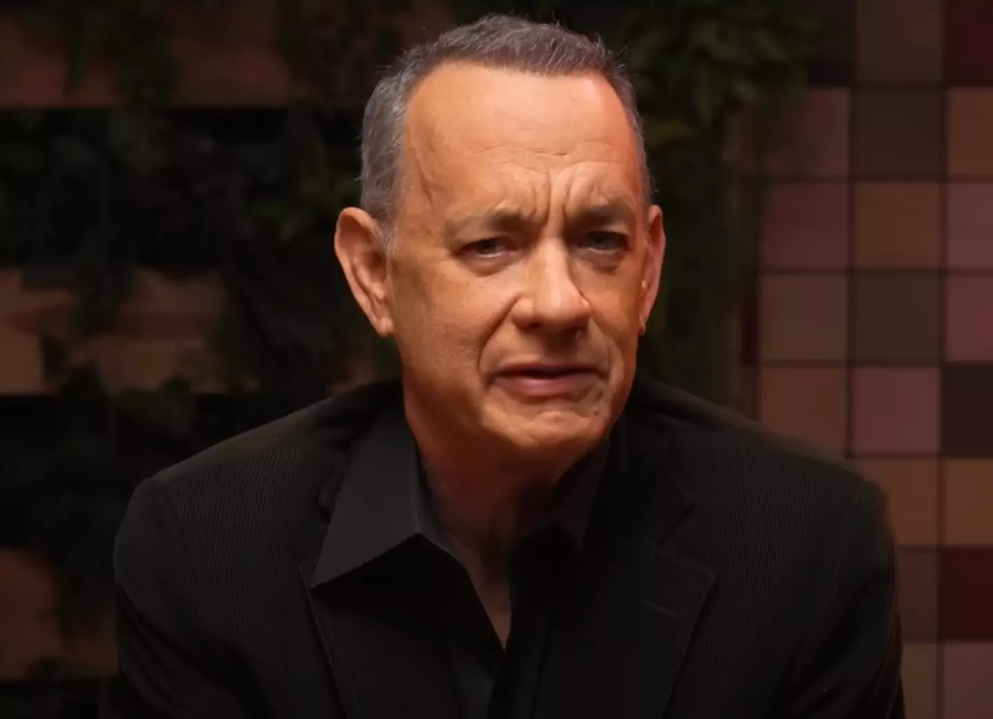 Hanks reflected on his career while eating his final meal, what he would order on death row. (Mythical Kitchen/YouTube)
