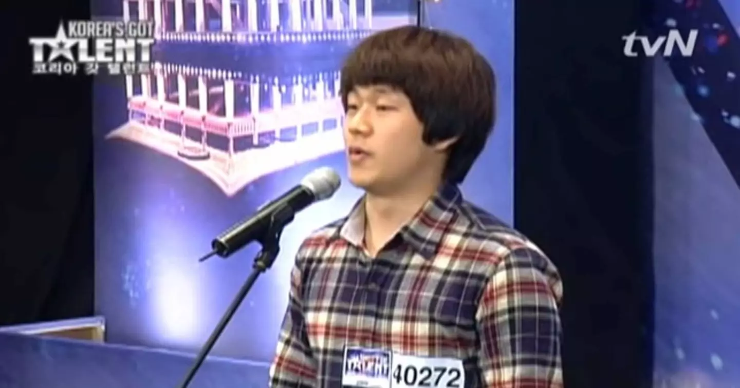 Choi Sung-bong rose to fame on Korea's Got Talent on tvN in 2011.
