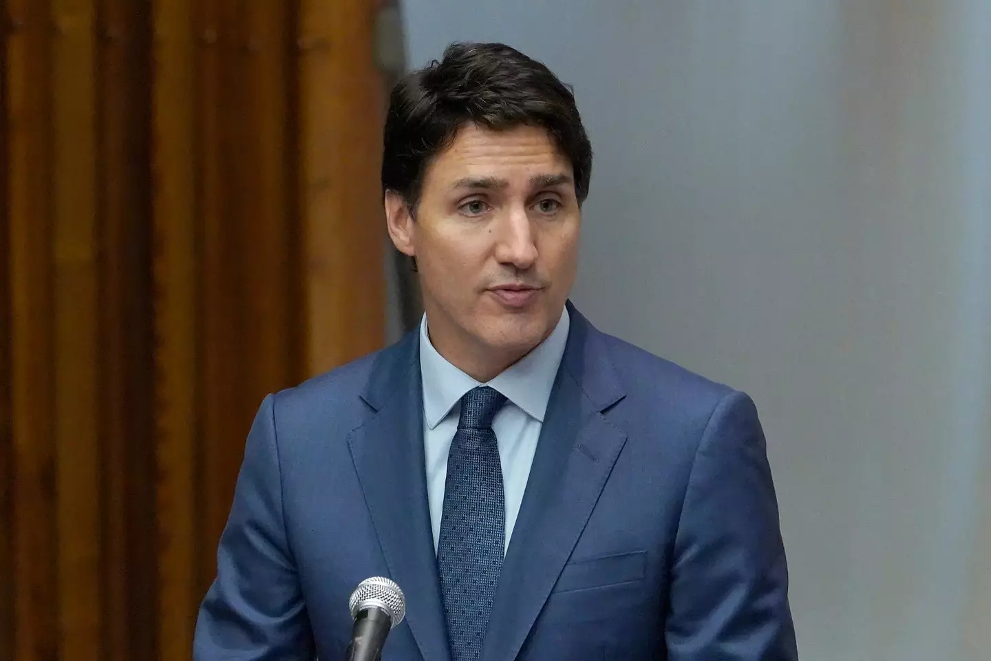 Justin Trudeau has been met with abusive comments.
