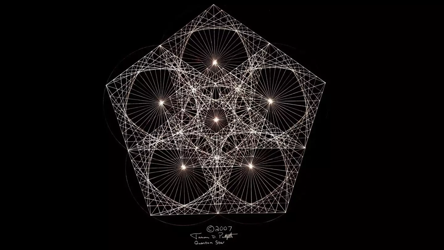 He now has the rare skill to draw repeated geometric patterns, or fractals, by hand.
