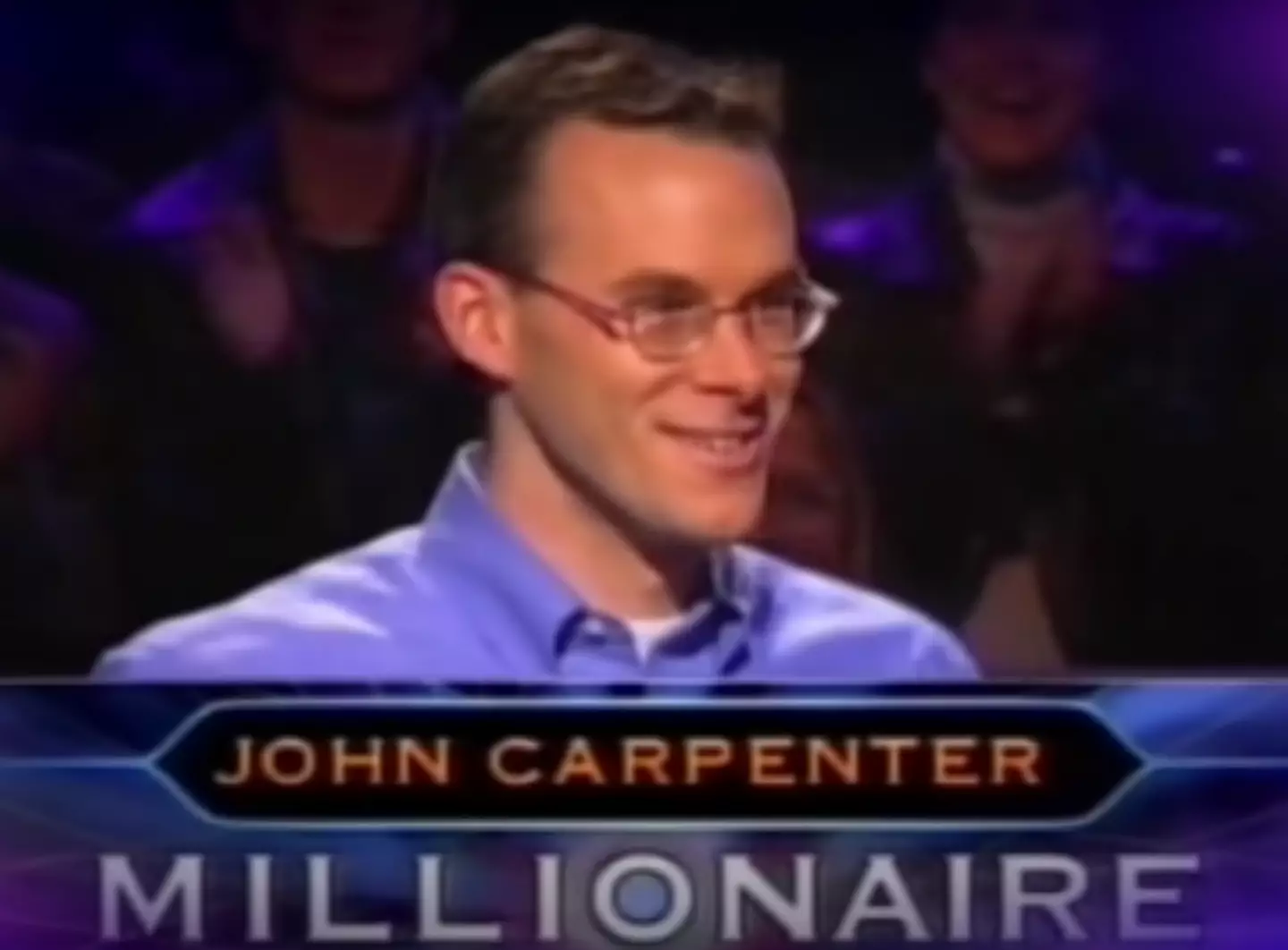 Carpenter managed to get to the final question without needing any of his lifelines.