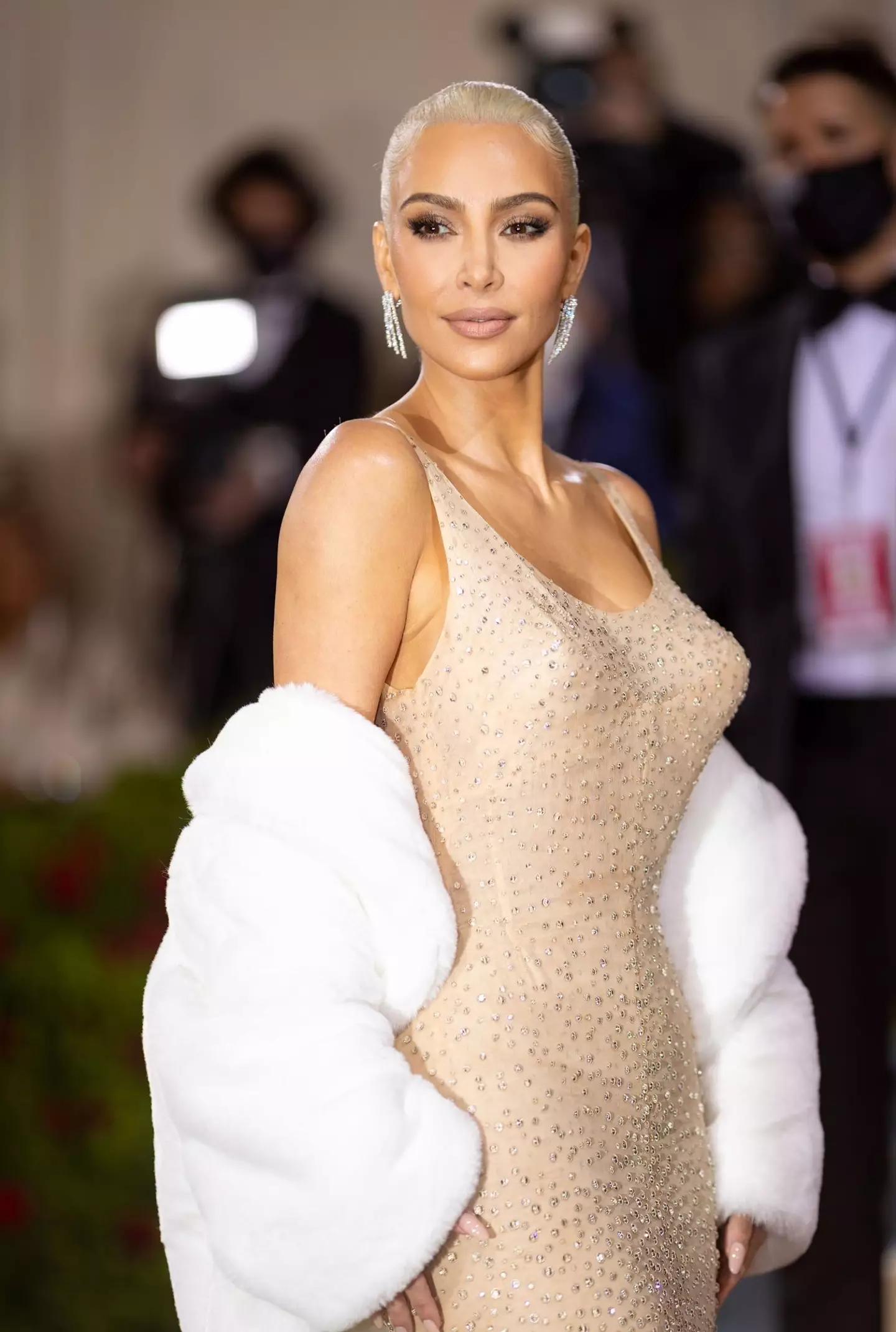 Kim Kardashian explained how people didn't know who the icon was before the dress was worn at the Met Gala (WWD / Contributor / Getty)