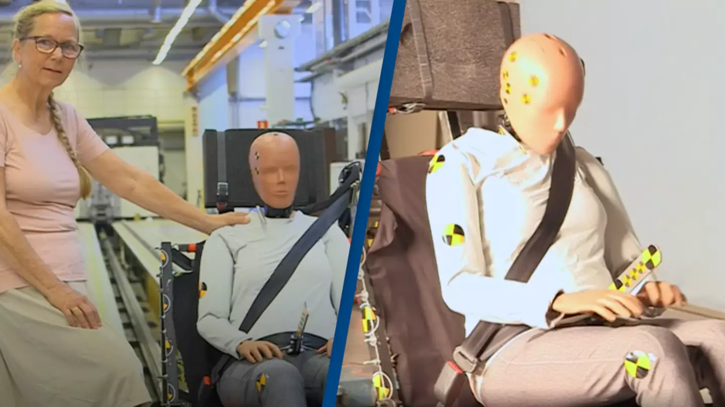 First ever average female crash test dummy is being created after decades of 'bias'
