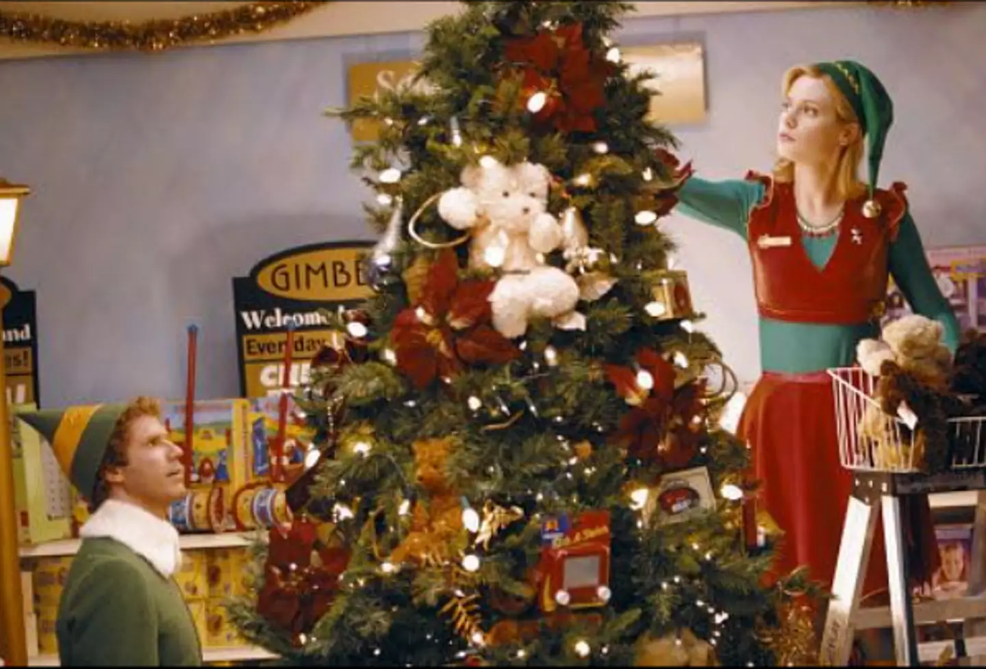 Deschanel doesn't watch Elf (New Line Cinema)