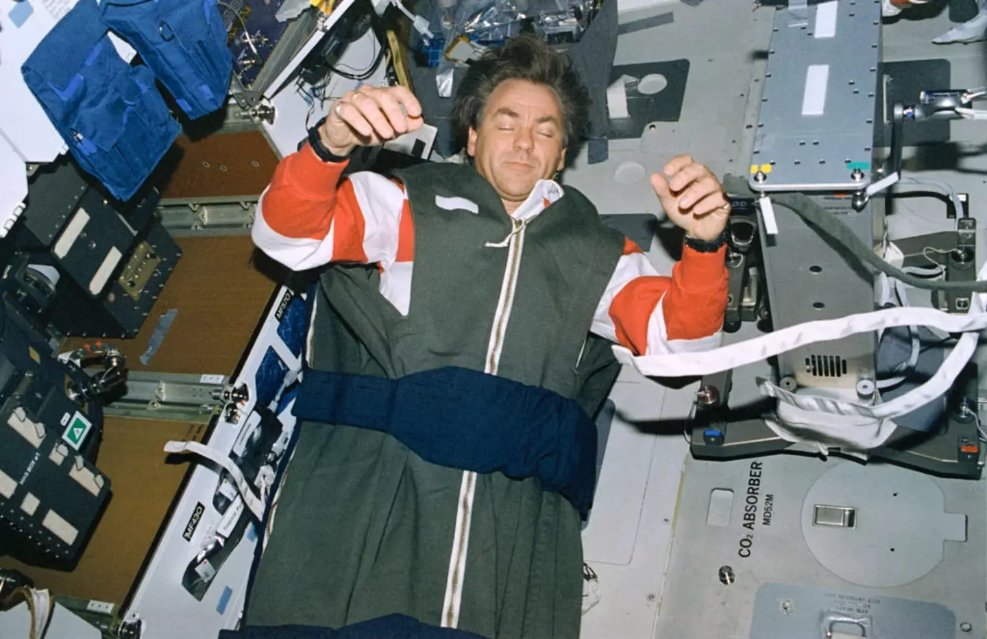 The technique is said to be used by astronauts to help them sleep in space (UM Images/Universal Images Group via Getty Images)