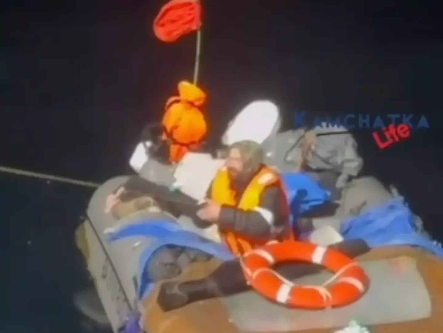 The Russian man's wife believe his weight may have factored into his survival (East2West News)